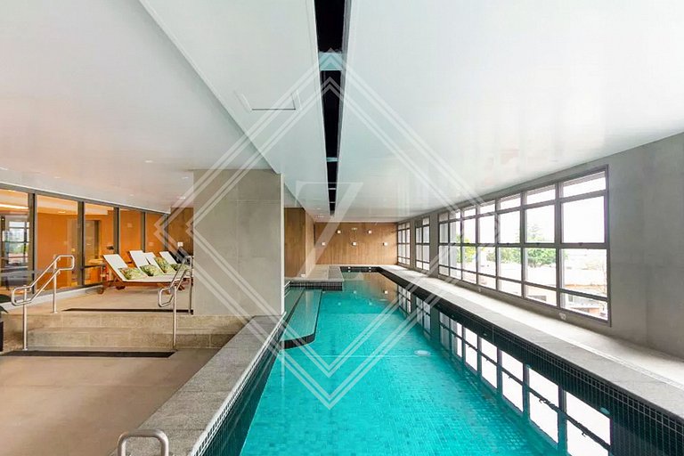 Zainalofts7 Moema - piscina aquecida e metrô 405 Z Cotovia