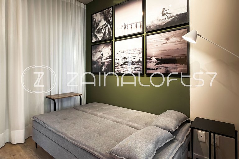 Zainalofts7Ipanema ao lado da praia e metrô 801B